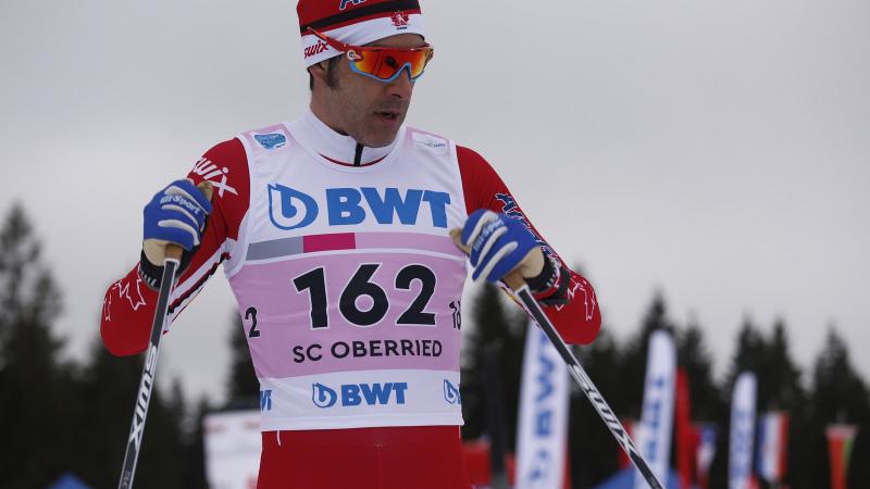 a male Para Nordic skier