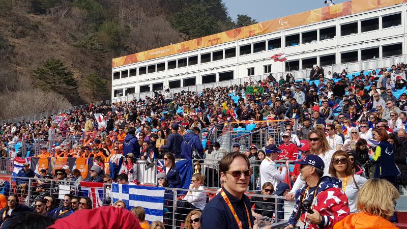 The PyeongChang 2018 Paralympic Winter Games attratced record crowds.