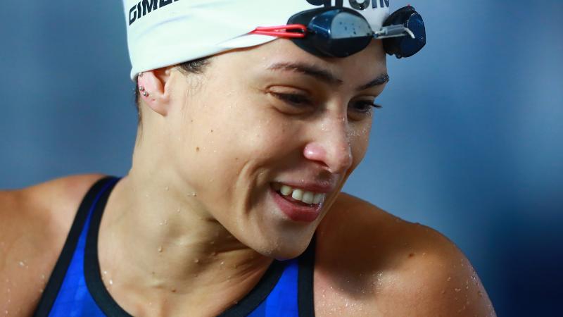 Argentinian swimmer Daniela Gimenez