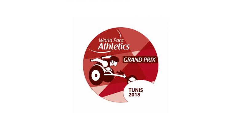 the official logo for the 2018 World Para Athletics Tunis Grand Prix