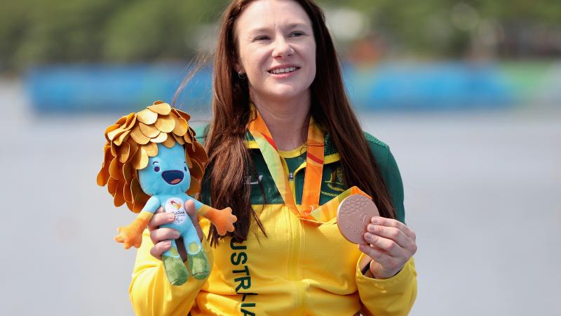 Susan Seipel female Para canoeist Susan Seipel