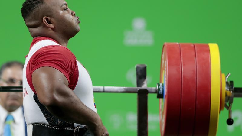 Colombian powerlifter Fabio Torres