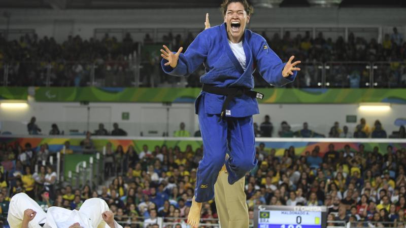 female judoka Lenia Ruvalcaba