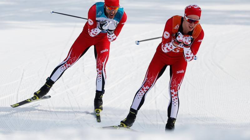 male Para Nordic skier Brian McKeever
