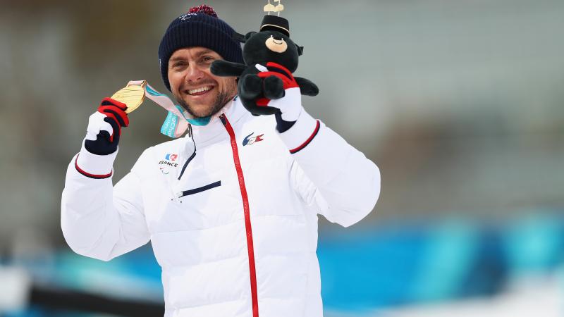 Benjamin Daviet male Para Nordic skier Benjamin Daviet