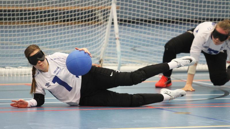 Finnish women's goalball team