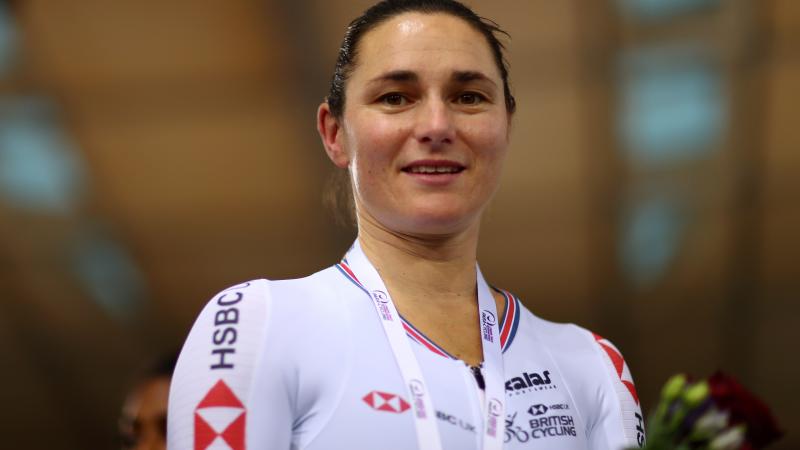 British cyclist Sarah Storey