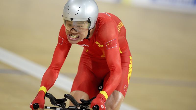 Li Zhangyu - China - Cyclist Chinese cyclist Li Zhangyu