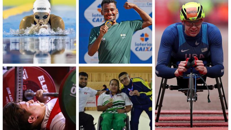 Five athletes shortlisted for April's Americas Athlete of the Month