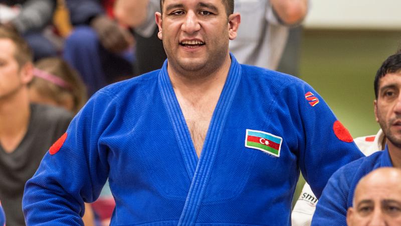male judoka Ilham Zakiyev