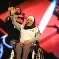 Syrian Arab Republic athlete, Fatema Alhasan