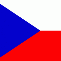 Czech flag square