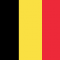 Belgium flag square