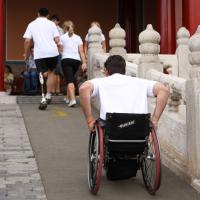 Chris Waddell at the Forbidden City