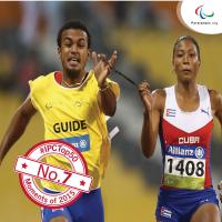 Cuban sprinter Omara Durand