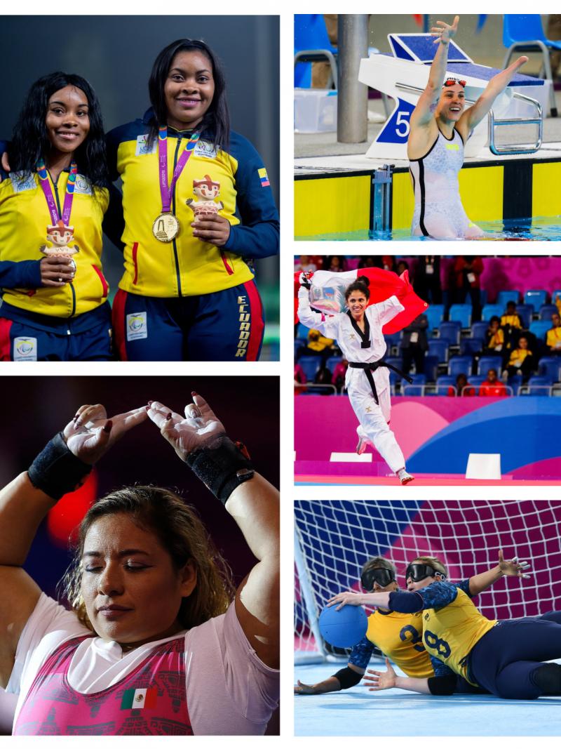 Photos of ten female athlete nominated as Lima 2019's Best Female Athlete
