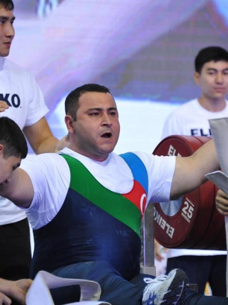 Elshan Huseynov, Powerlifting, Azerbaijan, Almaty 2015