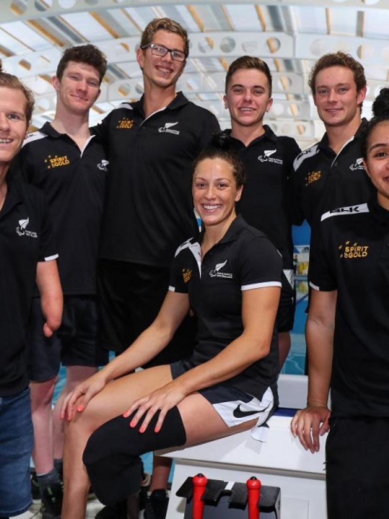 New Zealand swimming team