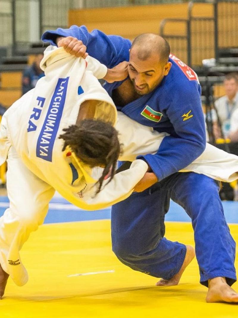 Azerbaijani judoka Rovshan Safarov