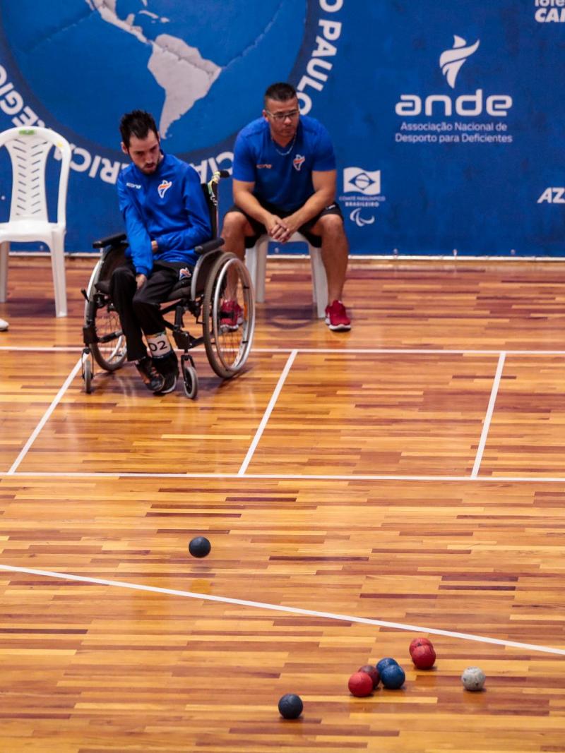 Action from the 2019 Boccia America Regional Championships in Sao Paulo, Brazil. Picture: Organisers