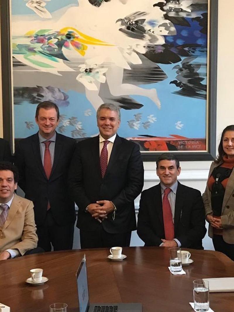 IPC President Andrew Parsons meets Colombian President Ivan Duque