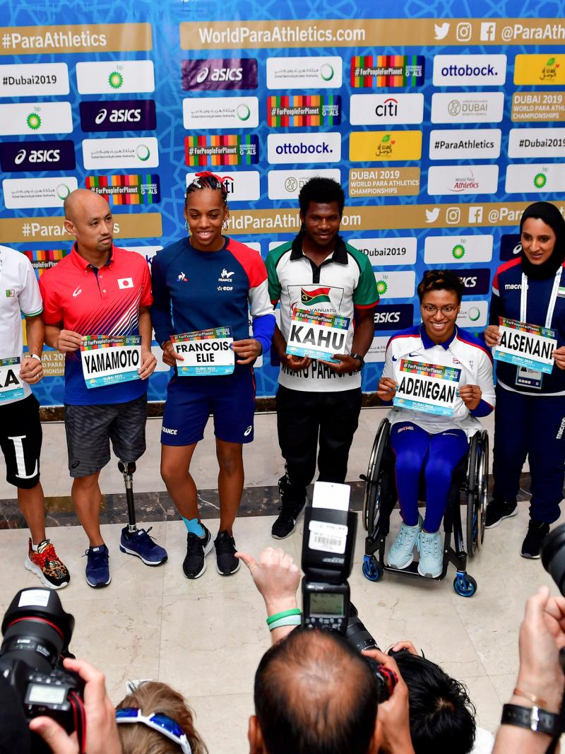 Dubai 2019 top athletes press conference
