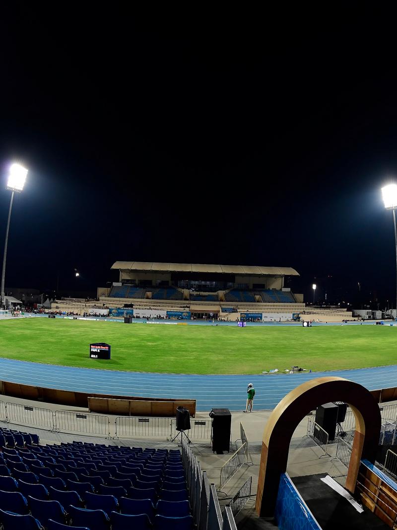 Athletics track at the Dubai Club for People of Determination 