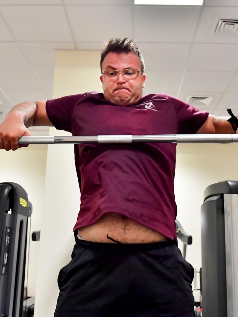 Refugee Para athlete Nasajpour 