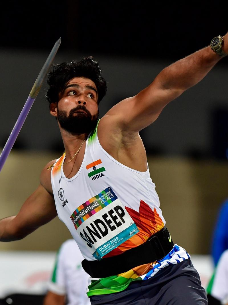 India's Sandeep Chaudhary