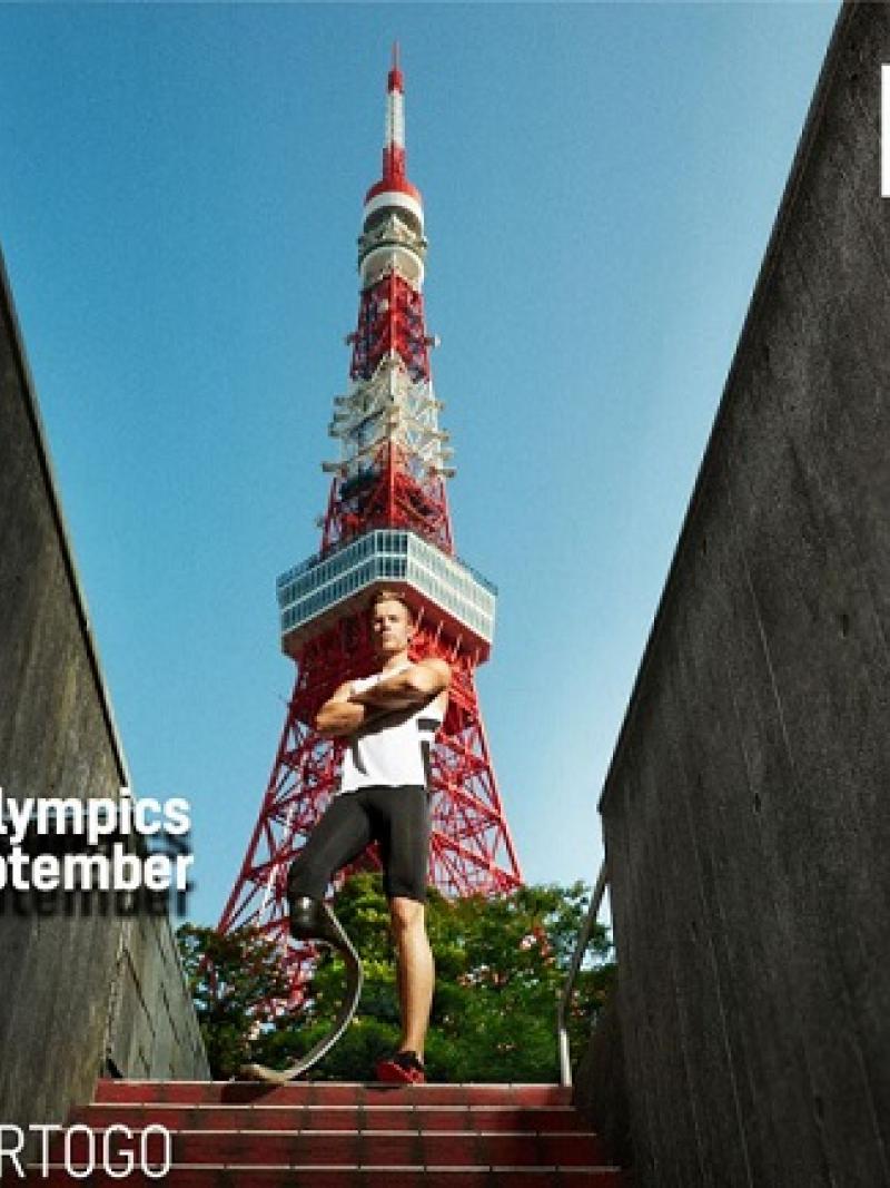 Tokyo 2020 - Markus Rehm at Tokyo Tower