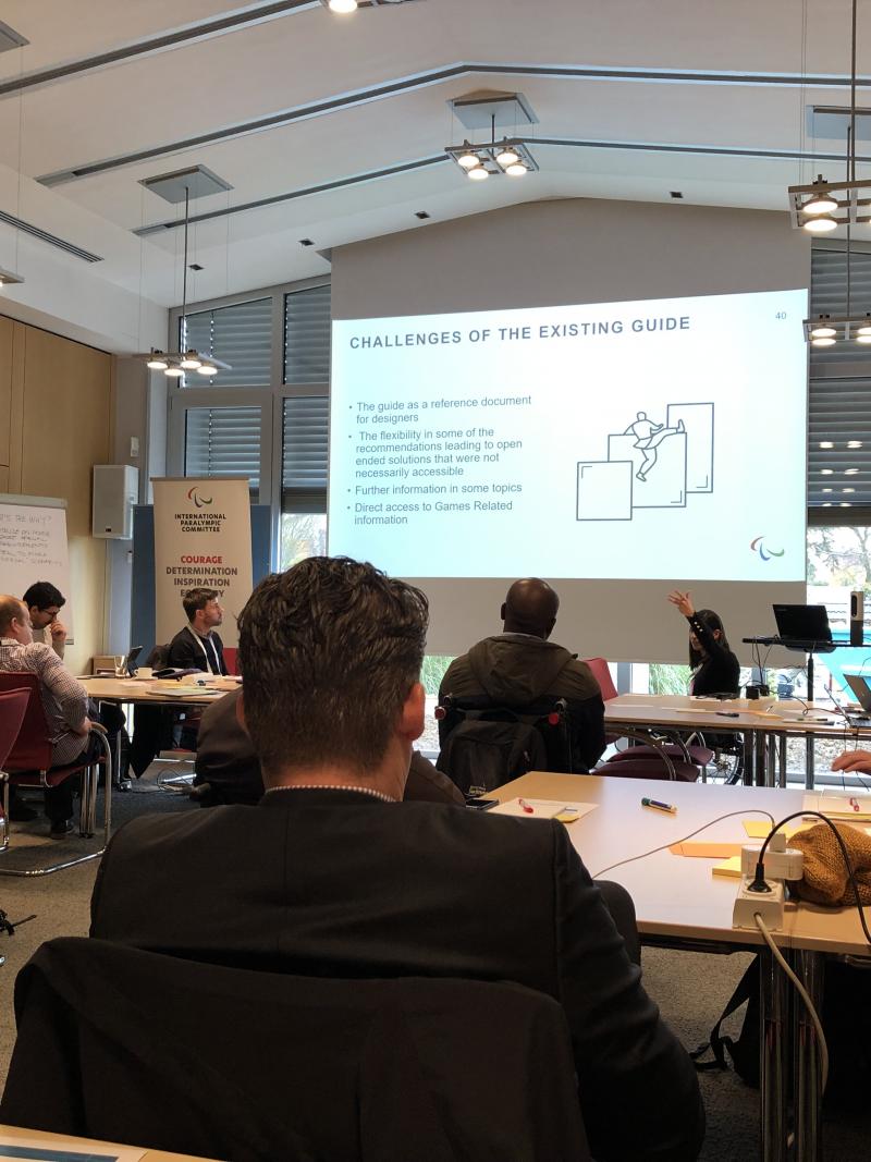 Participants at the IPC Accessibility Workshop