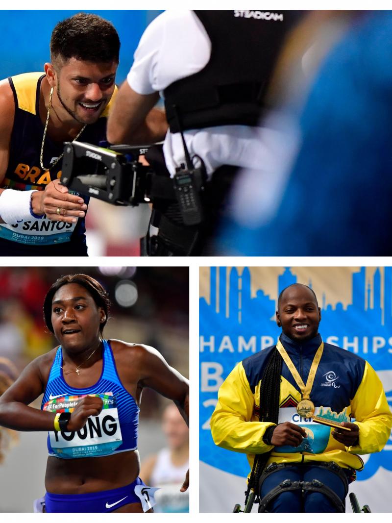 Photos of five standout athletes from Dubai 2019