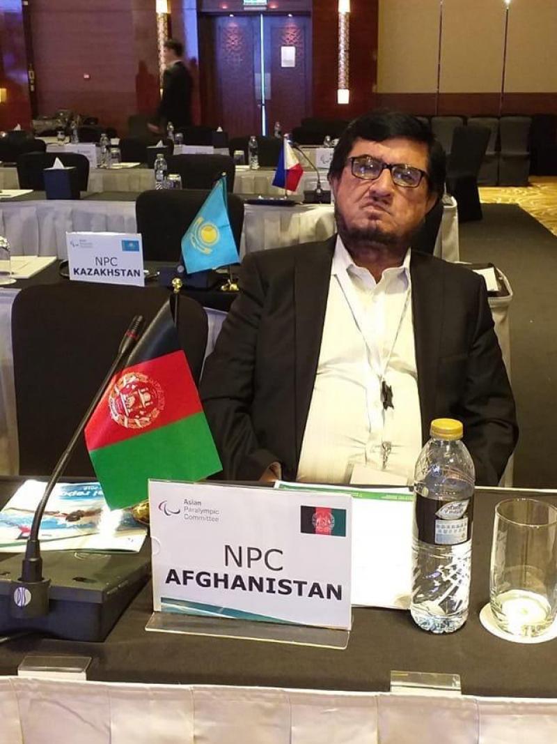 NPC Afghanistan President Amir Mahmoud Mahmoudi