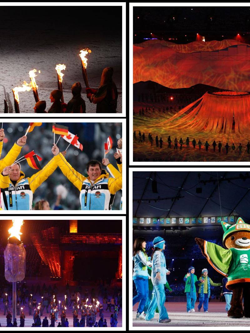 Vancouver Games picture collage