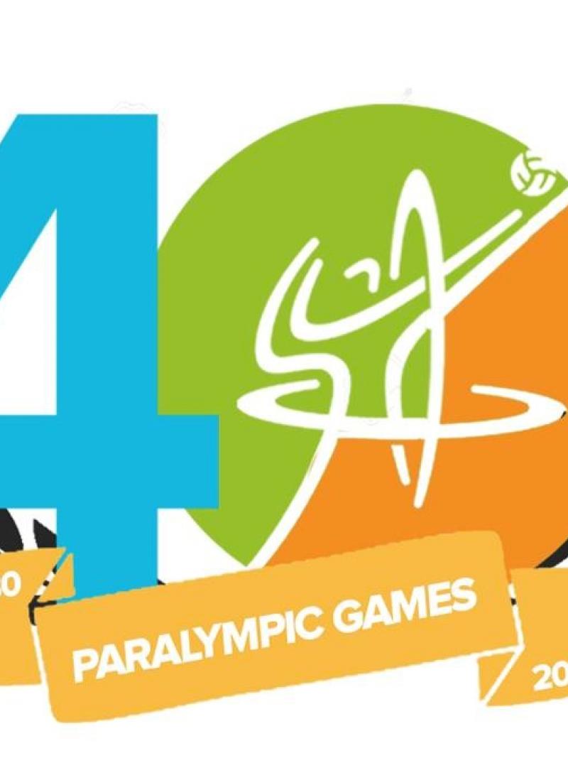 40th anniversary logo for World ParaVolley