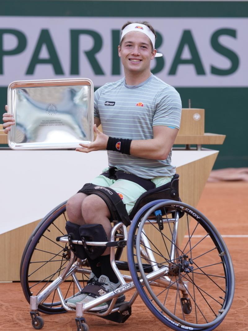 Great Britain’s Alfie Hewett 