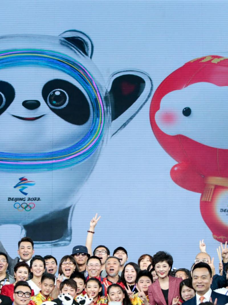 Mascots of the 2022 Olympic and Paralympic Winter Games
