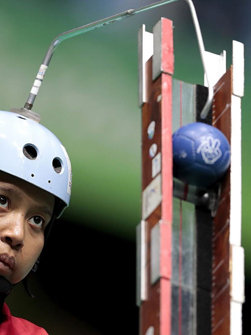 Nurulasyiqah Mohammad Taha competing