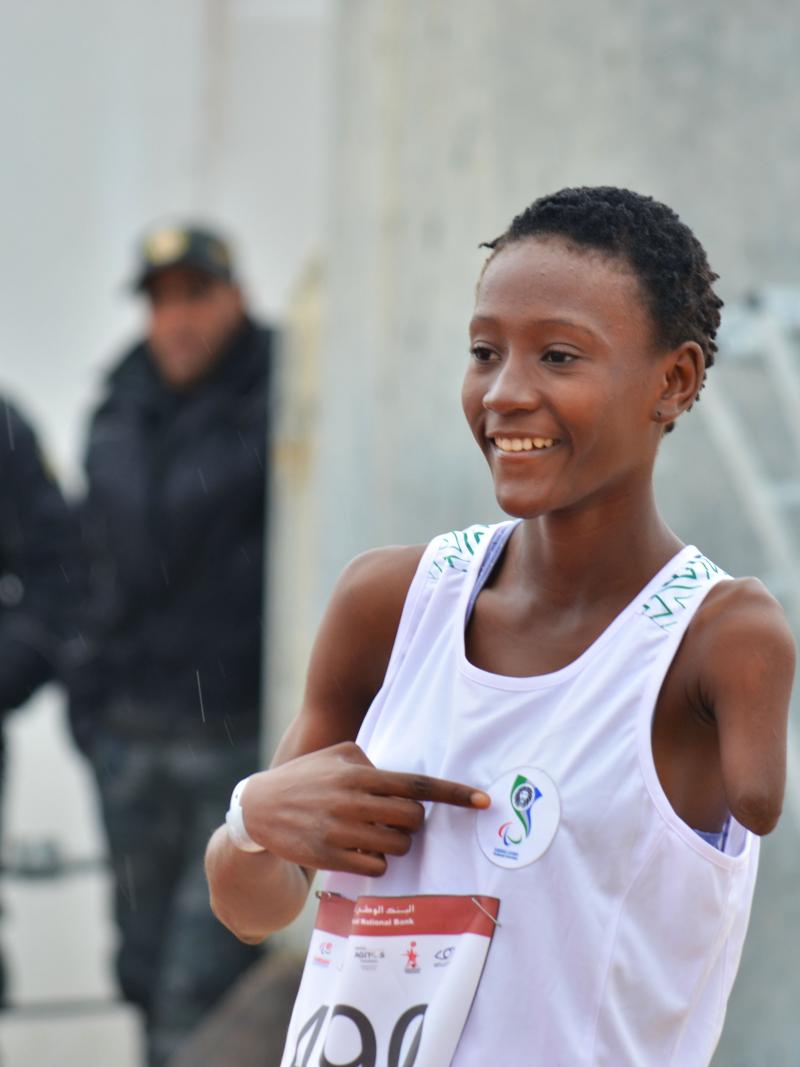 Juan Faith Jackson smiles