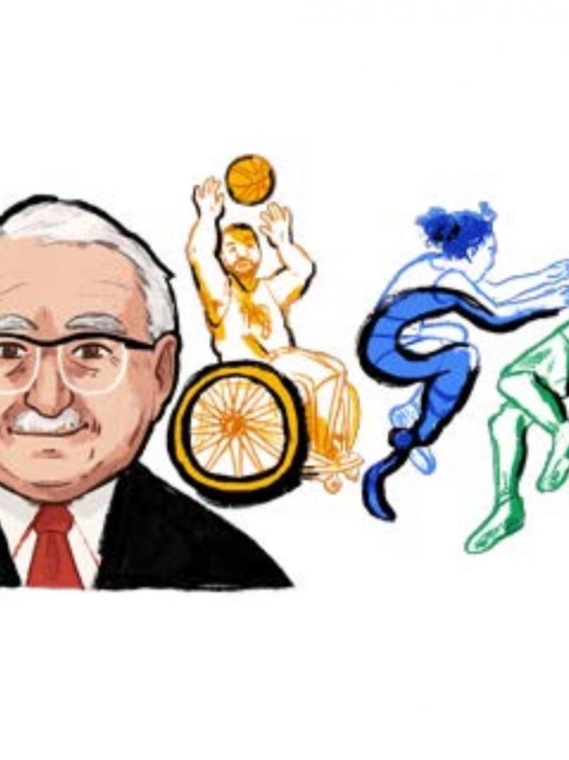 Professor Sir Ludwig Guttmann’s Doodle on 122nd birthday