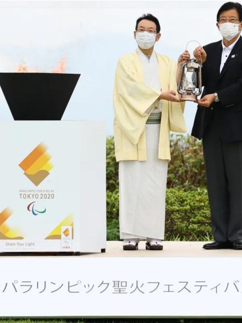 People passing on the torch