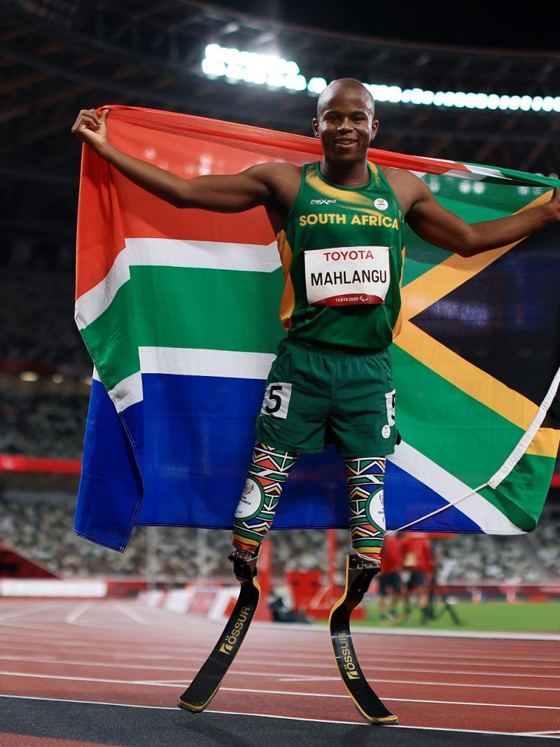 Ntando Mahlangu flag