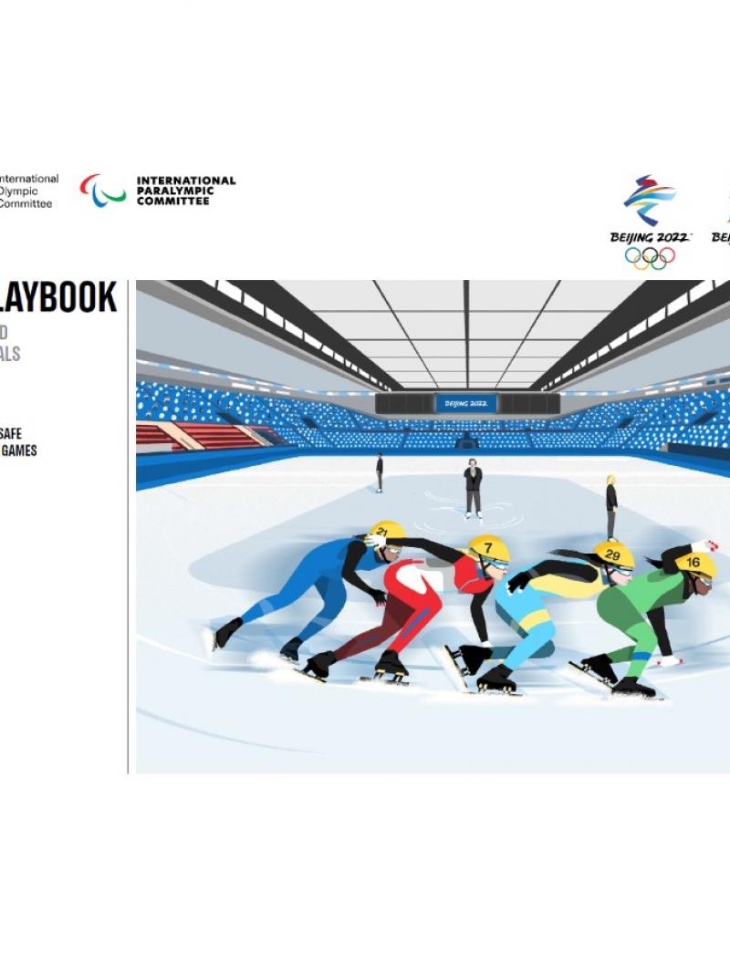 Beijing 2022 Playbook_Athletes and Team Officials cover page