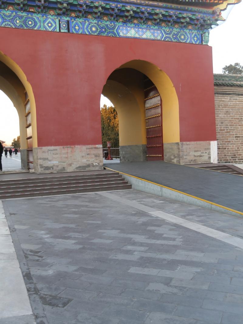 The historic landmarks in Beijing have been made accessible ahead of the Beijing 2022 Paralympic Winter Games.