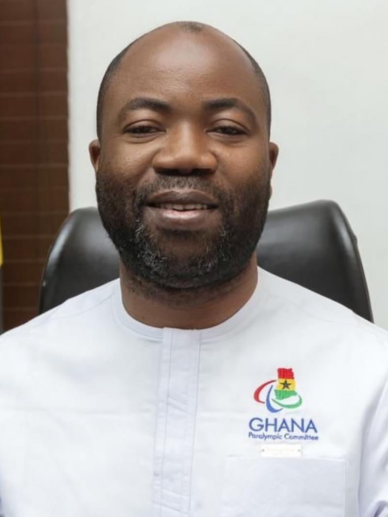 Headshot of Samson Deen, President of the African Paralympic Committee