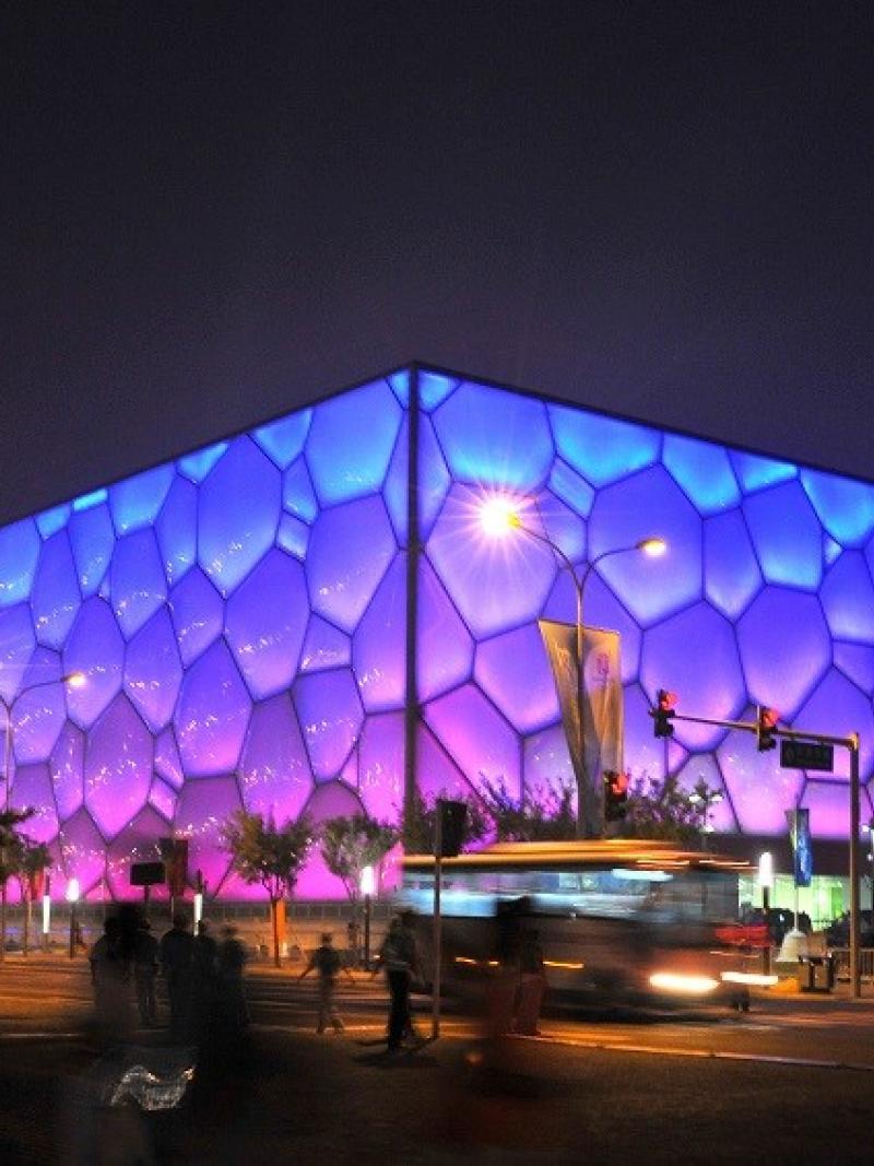 Photo of the Water Cube