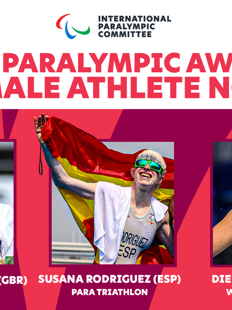 Sarah Storey - Diede de Groot - Susana Rodriguez - 2021 Paralympic Sport Awards