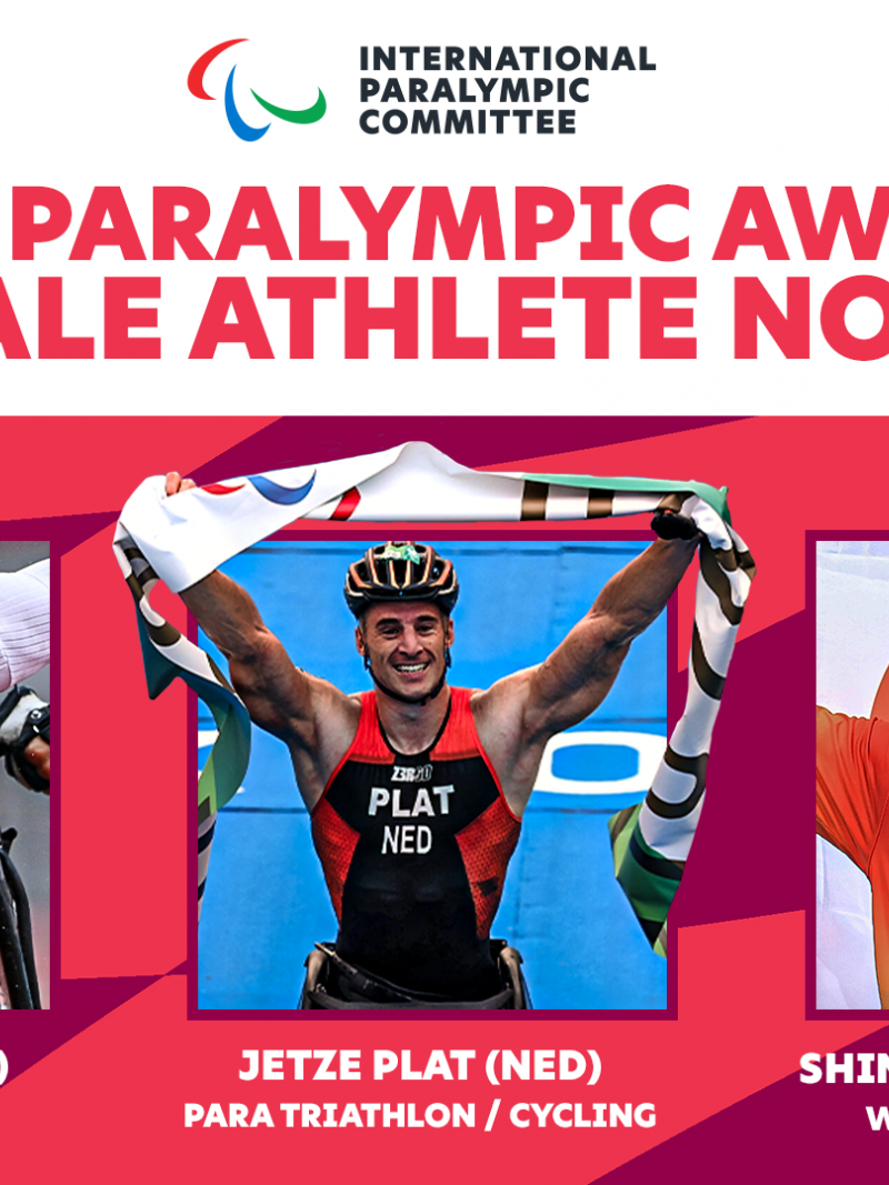 Jetze Plat - Marcel Hug - Shingo Kunieda - Paralympic Sport Awards