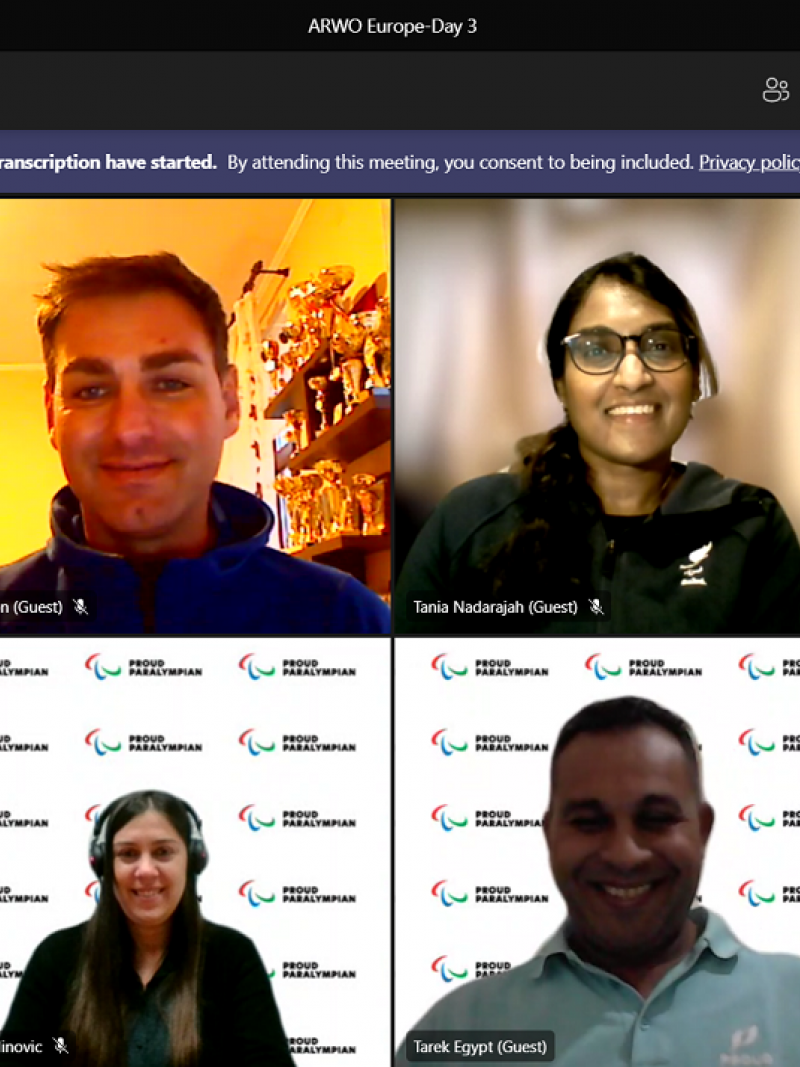 Proud Paralympian workshop being held online