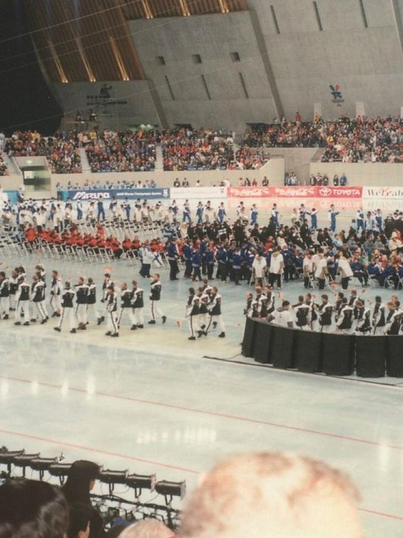 A file image of the Nagano 1998 Paralympic Winter Games Opening Ceremony.